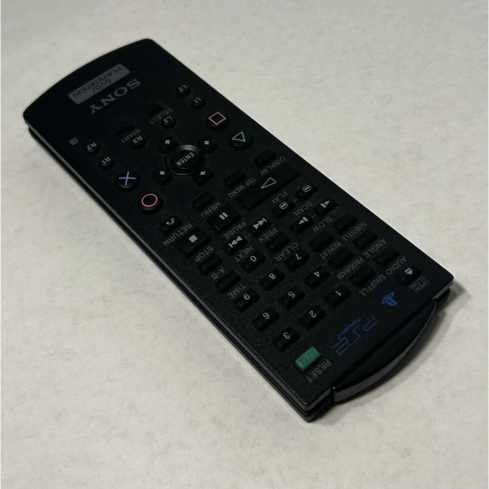 Genuine Sony PS2 Playstation 2 DVD Remote Control SCPH-10420 Works (remote Only)